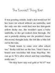 1 Judy Moody Was in a Mood 10 The Funniest Thing Ever -- 绘本听读宝在线台词全文