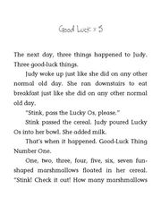 11 Judy Moody and the Bad Luck Charm 02 Good Luck x 3 -- 绘本听读宝在线台词全文