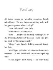 11 Judy Moody and the Bad Luck Charm 03 Planet Lucky -- 绘本听读宝在线台词全文