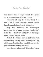 11 Judy Moody and the Bad Luck Charm 07 Finch-Face Freakout -- 绘本听读宝在线台词全文