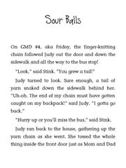 12 Judy Moody, Mood Martian 08 Sour Balls -- 绘本听读宝在线台词全文
