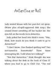 13 Judy Moody and the Bucket List 03 Antarctica or Bust -- 绘本听读宝在线台词全文