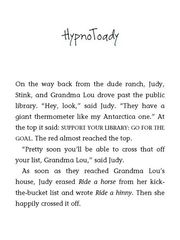 13 Judy Moody and the Bucket List 09 HypnoToady -- 绘本听读宝在线台词全文