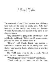 14 Judy Moody and the Right Royal Tea Party 03 A Royal Pain -- 绘本听读宝在线台词全文