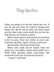 14 Judy Moody and the Right Royal Tea Party 07 Stugly Upsisters -- 绘本听读宝在线台词全文