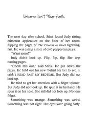 15 Judy Moody, Book Quiz Whiz 03 Unicorns Don’t Wear Pants -- 绘本听读宝在线台词全文