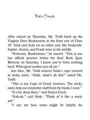 15 Judy Moody, Book Quiz Whiz 05 Brain Freeze -- 绘本听读宝在线台词全文