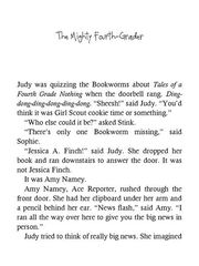15 Judy Moody, Book Quiz Whiz 07 The Mighty Fourth-Grader -- 绘本听读宝在线台词全文