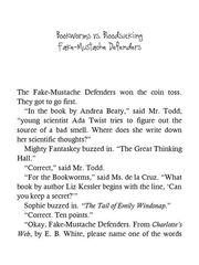 15 Judy Moody, Book Quiz Whiz 09 Bookworms vs. Bloodsucking Fake-Mustache Defenders -- 绘本听读宝在线台词全文