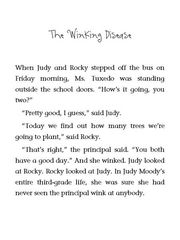 3 Judy Moody Saves the World 11 The Winking Disease -- 绘本听读宝在线台词全文