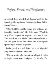 3 Judy Moody Saves the World 04 Pigtoes, Pumas, and Pimplebacks -- 绘本听读宝在线台词全文