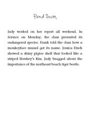 3 Judy Moody Saves the World 06 Pond Scum -- 绘本听读宝在线台词全文