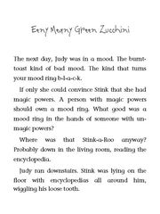 4 Judy Moody Predicts the Future 02 Eeny Meany Green Zucchini -- 绘本听读宝在线台词全文