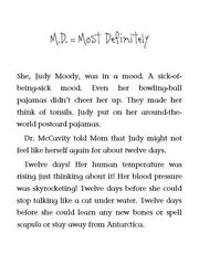 5 Judy Moody, M.D. The Doctor Is In! 11 Most Definitely -- 绘本听读宝在线台词全文
