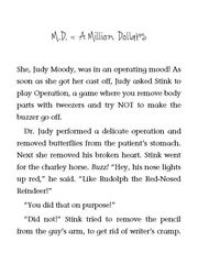 5 Judy Moody, M.D. The Doctor Is In! 04 A Million Dollars -- 绘本听读宝在线台词全文