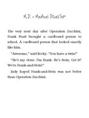 5 Judy Moody, M.D. The Doctor Is In! 09 Medical Disaster -- 绘本听读宝在线台词全文