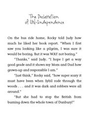 6 Judy Moody Declares Independence! 10 The Declaration of UN-Independence -- 绘本听读宝在线台词全文