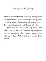 6 Judy Moody Declares Independence! 11 Yankee Doodle Dandy -- 绘本听读宝在线台词全文