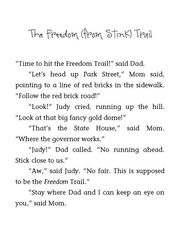 6 Judy Moody Declares Independence! 02 Freedom (from Stink) Trail -- 绘本听读宝在线台词全文