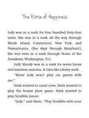 6 Judy Moody Declares Independence! 05 The Purse of Happiness -- 绘本听读宝在线台词全文