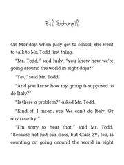 7 Judy Moody Around the World in 8 1_2 Days 10 Elf Schmelf -- 绘本听读宝在线台词全文