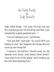 7 Judy Moody Around the World in 8 1_2 Days 09 No-Talky Rocky vs. Judy Snooty -- 绘本听读宝在线台词全文