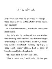 8 Judy Moody Goes to College 04 A New Attitude -- 绘本听读宝在线台词全文
