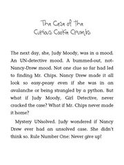 9 Judy Moody, Girl Detective 09 The Case of the Curious Cookie Crumbs -- 绘本听读宝在线台词全文