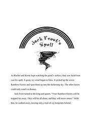 1 Ruby the Red Fairy 5. Jack Frost’s Spell -- 绘本听读宝在线台词全文