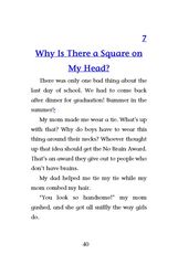 1 Mrs. Dole Is Out of Control! 7 Why Is There a Square on My Head -- 绘本听读宝在线台词全文