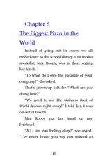 11 Mr. Tony Is Full of Baloney! 8 The Biggest Pizza in the World -- 绘本听读宝在线台词全文