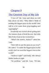 11 Mr. Tony Is Full of Baloney! 9 The Greatest Day of My Life -- 绘本听读宝在线台词全文