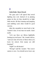 12 Ms. Leakey Is Freaky! 3. Girls Rule. Boys Drool -- 绘本听读宝在线台词全文