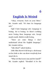 3 Mr. Granite Is From Another Planet! 6 English Is Weird -- 绘本听读宝在线台词全文