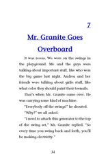 3 Mr. Granite Is From Another Planet! 7 Mr. Granite Goes Overboard -- 绘本听读宝在线台词全文