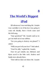 3 Mr. Granite Is From Another Planet! 8 The World’s Biggest iPod -- 绘本听读宝在线台词全文