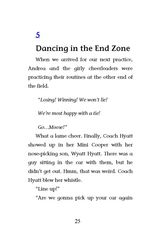 4 Coach Hyatt Is a Riot! 5 Dancing in the End Zone -- 绘本听读宝在线台词全文
