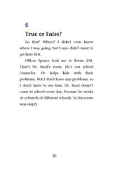 5 Officer Spence Makes No Sense! 4 True or False -- 绘本听读宝在线台词全文