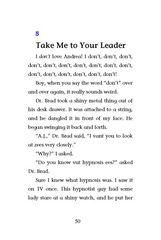 7 Dr. Brad Has Gone Mad! 8 Take Me to Your Leader -- 绘本听读宝在线台词全文