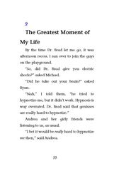 7 Dr. Brad Has Gone Mad! 9 The Greatest Moment of My Life -- 绘本听读宝在线台词全文