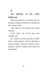 8 Miss Laney Is Zany! 2 The Mystery of the Girls’ Bathroom -- 绘本听读宝在线台词全文