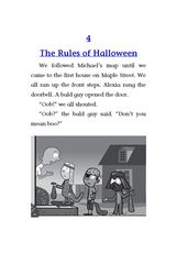 1 It's Halloween, I'm Turning Green! 4. The Rules of Halloween -- 绘本听读宝在线台词全文