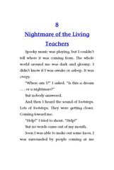 1 It's Halloween, I'm Turning Green! 8. Nightmare of the Living Teachers -- 绘本听读宝在线台词全文