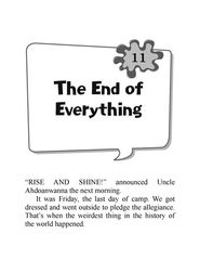 10 There’s a Skunk in My Bunk! 11 The End of Everything -- 绘本听读宝在线台词全文