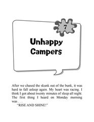 10 There’s a Skunk in My Bunk! 7 Unhappy Campers -- 绘本听读宝在线台词全文