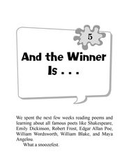 12 I’m a Poet and I Know It! 5 And the Winner Is -- 绘本听读宝在线台词全文