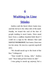 2 Deck the Halls, We're Off the Wall! 6. Waiting in Line Stinks -- 绘本听读宝在线台词全文