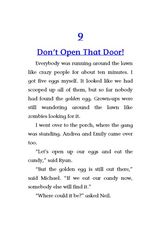 3 Bunny Double, We're in Trouble 9. Don’t Open That Door! -- 绘本听读宝在线台词全文