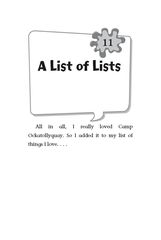 4 Back to School, Weird Kids Rule 11. A List of Lists -- 绘本听读宝在线台词全文