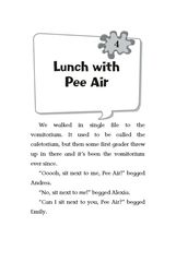 5 Oh, Valentine, We've Lost Our Minds! 4. Lunch with Pee Air -- 绘本听读宝在线台词全文